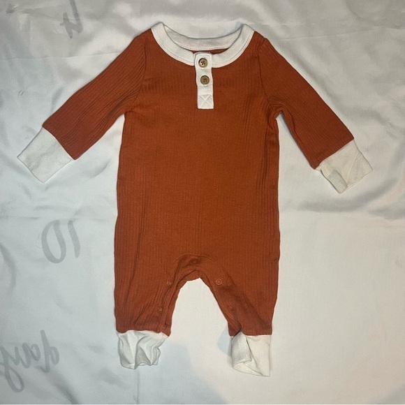 Set of Two Baby Cat & Jack Long Sleeve Jumpsuits in Size Newborn - Picture 10 of 16